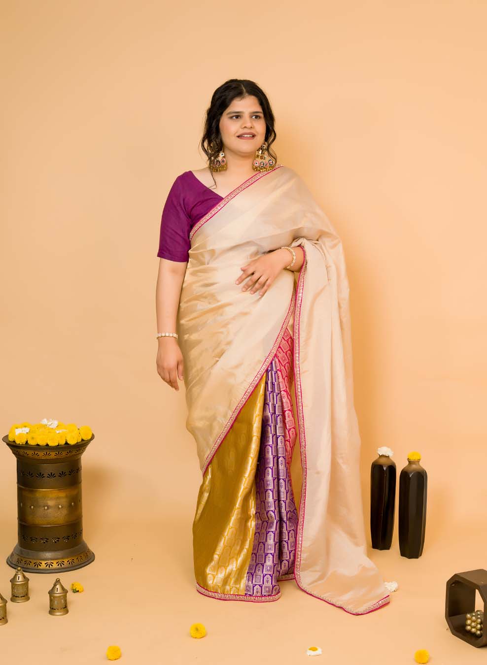 Banarasi Thaat Pure Silk and Banarasi Saree
