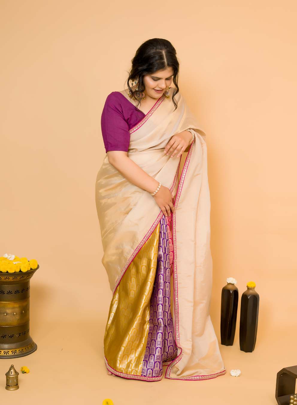 Banarasi Thaat Pure Silk and Banarasi Saree