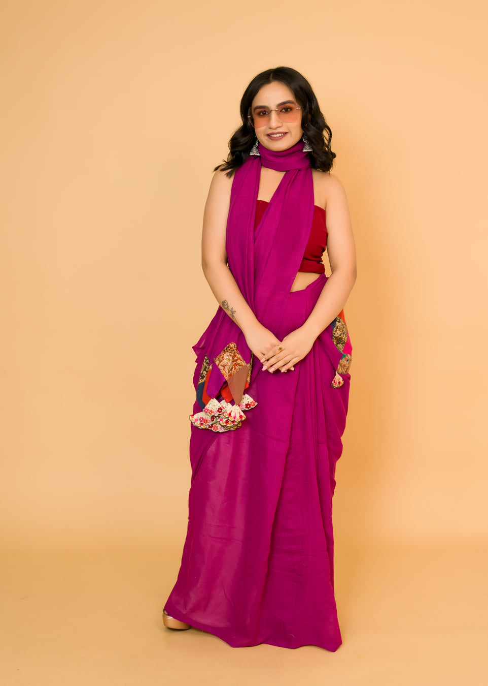 Jamini Cotton Pocket Saree