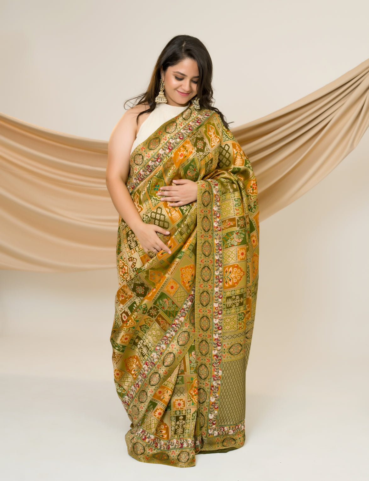 Jodha Banarasi Silk Saree