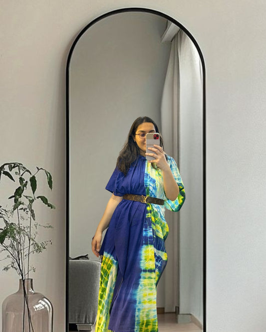 Khushboo Mul Cotton Tie & Dye Saree