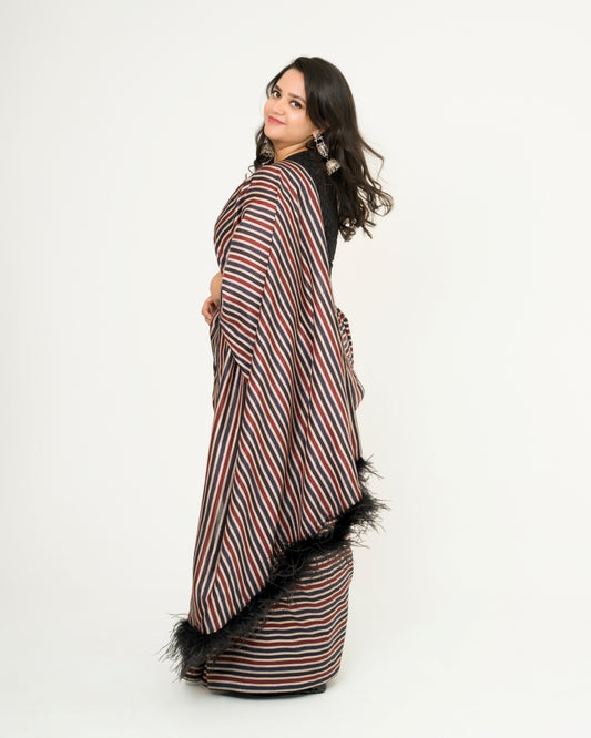 Nayaab Pure Muslin Saree