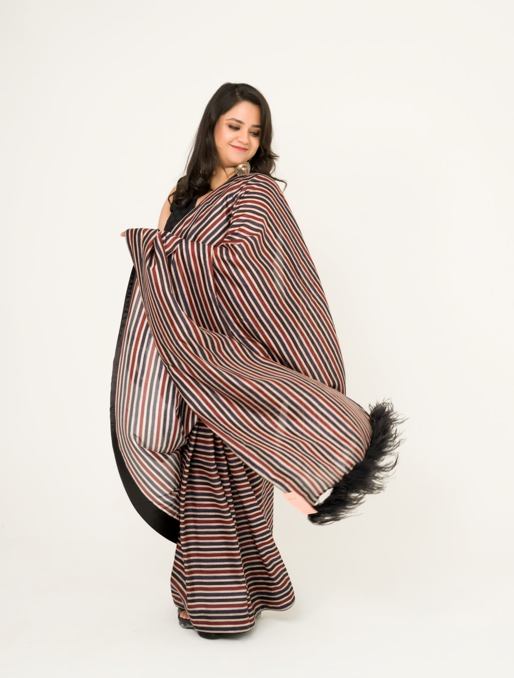 Nayaab Pure Muslin Saree