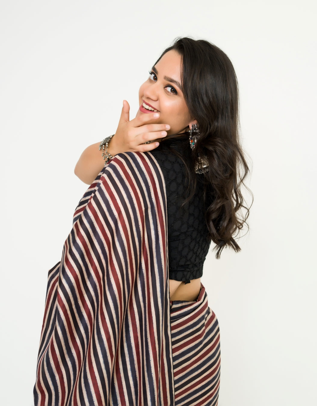 Nayaab Pure Muslin Saree