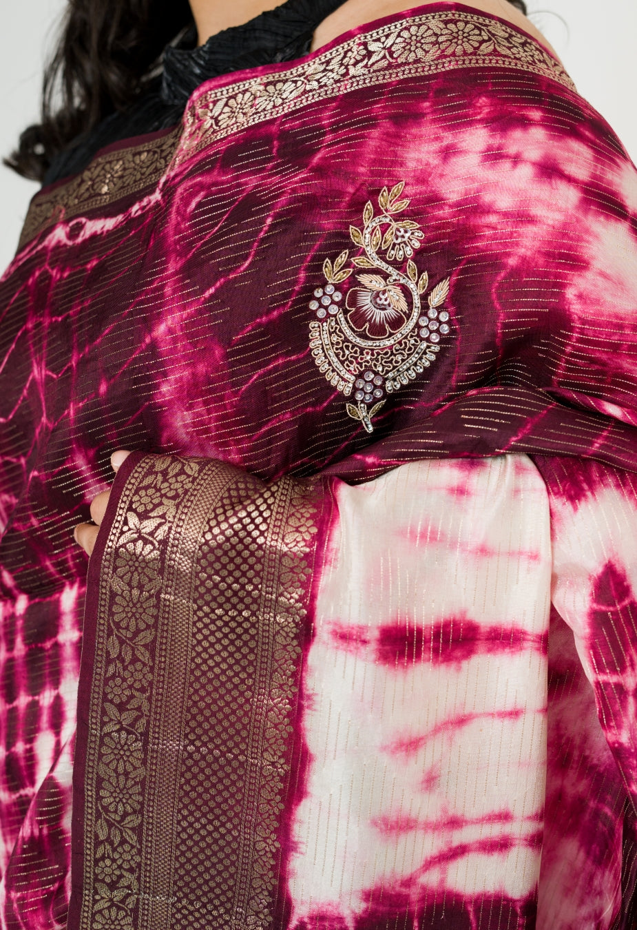 Rangkari Tissue Silk Saree