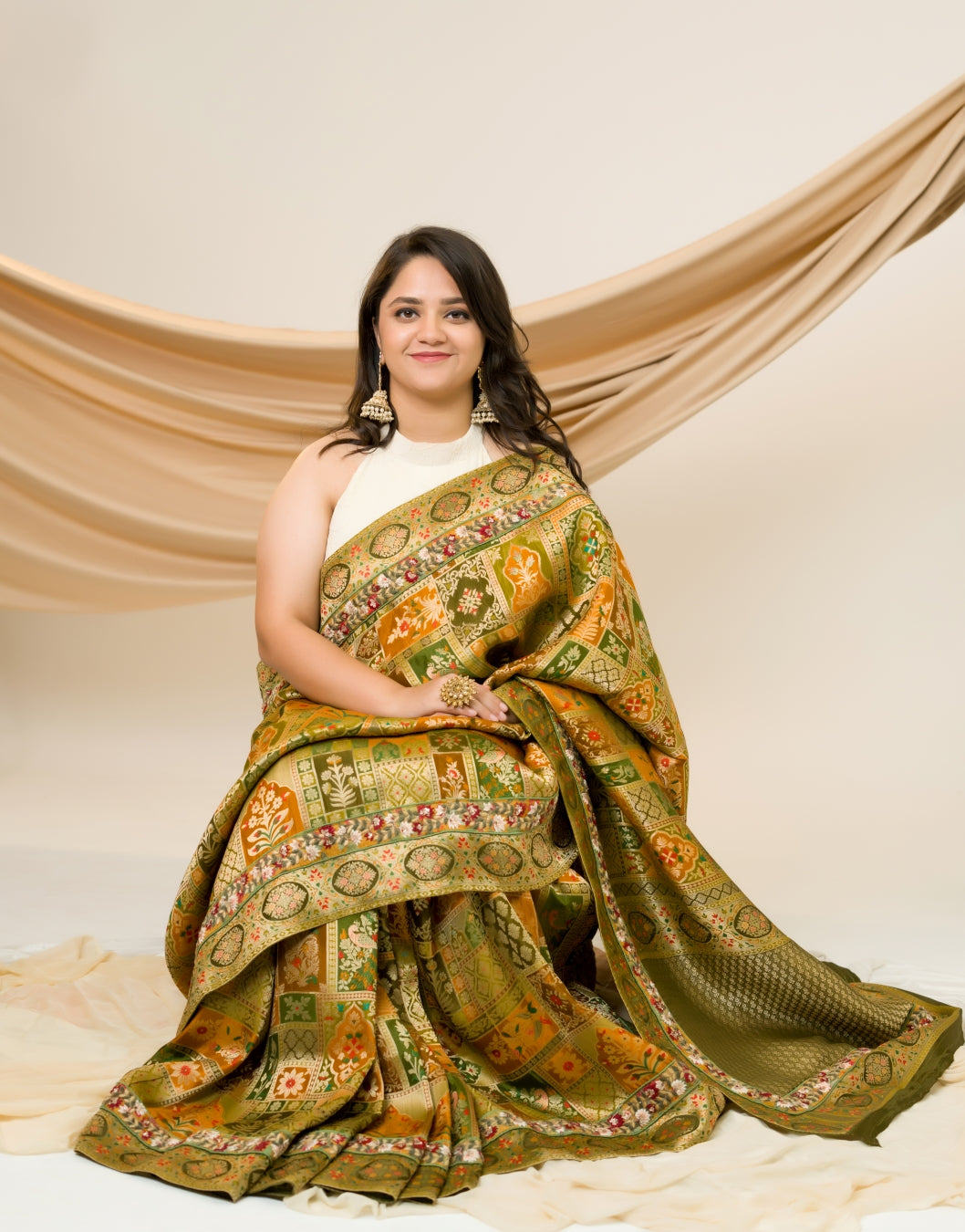Jodha Banarasi Silk Saree