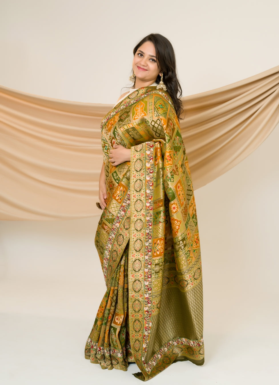 Jodha Banarasi Silk Saree