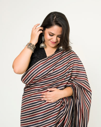 Nayaab Pure Muslin Saree